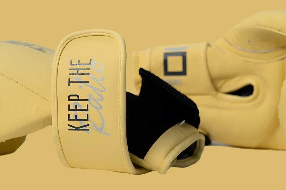 Energizing Yellow RUSHIO boxing Gloves
