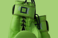Duel Lock, Lace Edition, Engineered Leather - RUSHIO boxing Gloves 