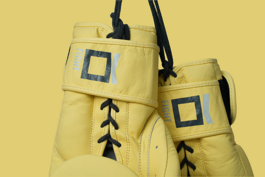 Duel Lock, Lace Edition, Engineered Leather - RUSHIO boxing Gloves 