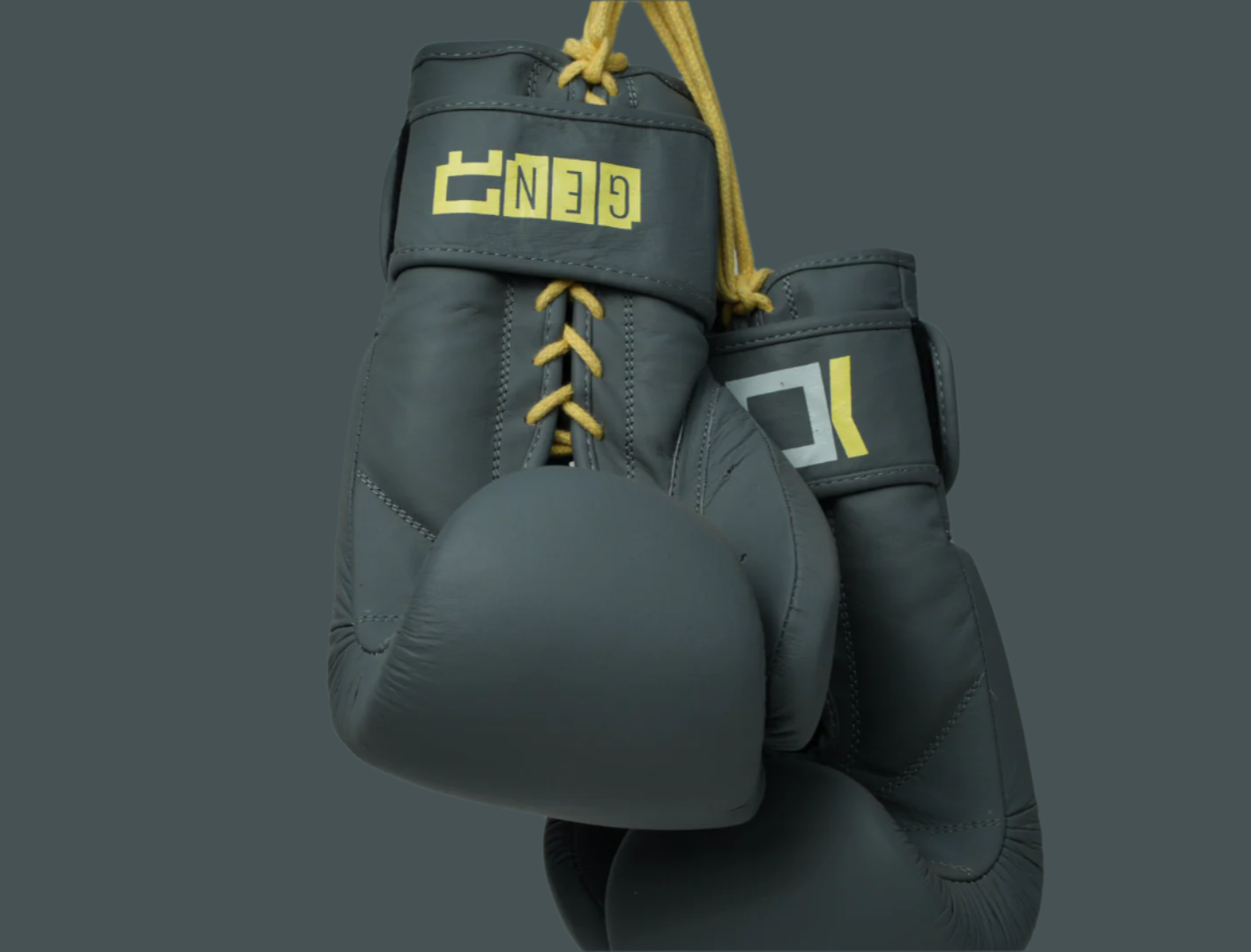 Duel Lock, Lace Edition, Engineered Leather - RUSHIO boxing Gloves 