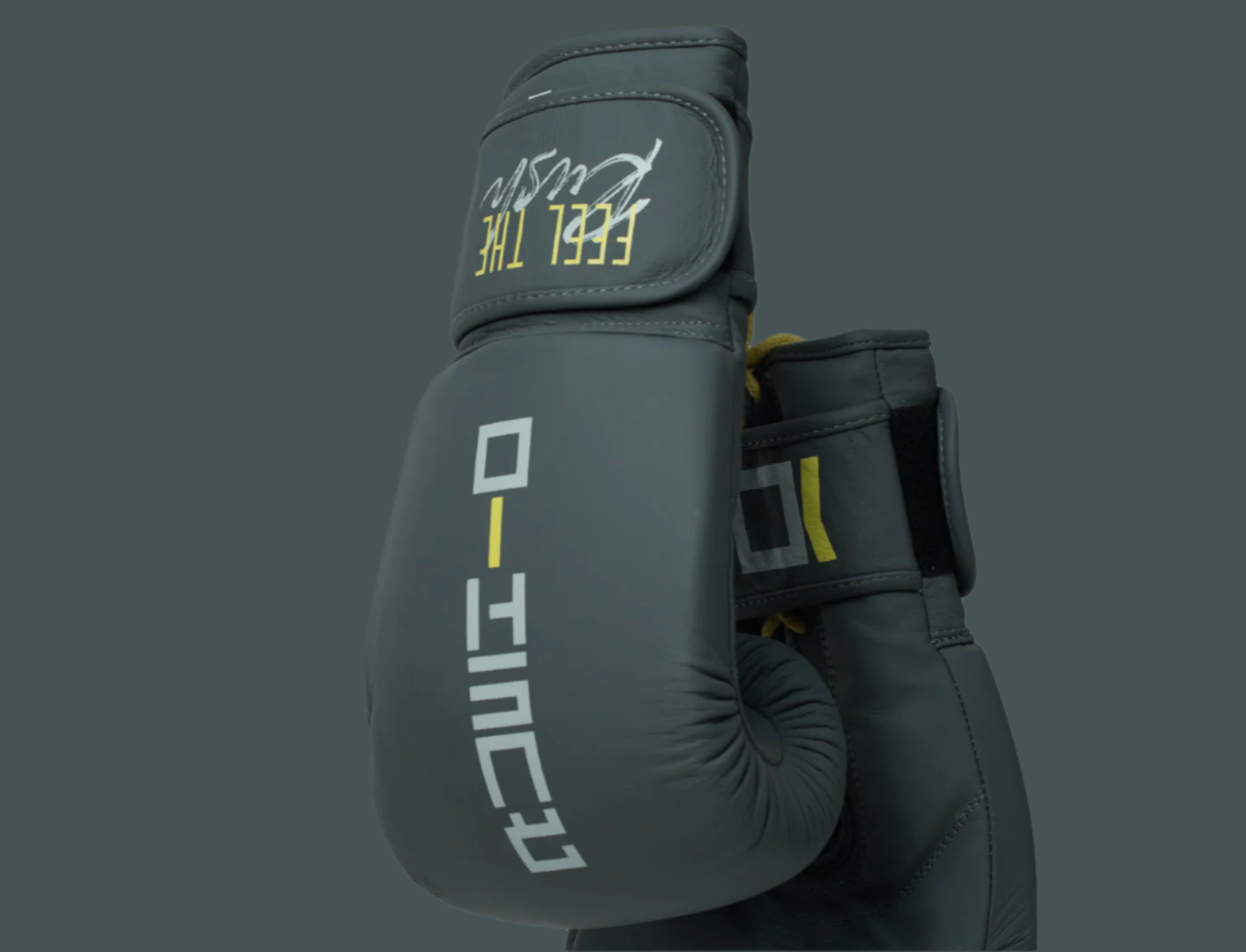 Duel Lock, Lace Edition, Engineered Leather - RUSHIO boxing Gloves 