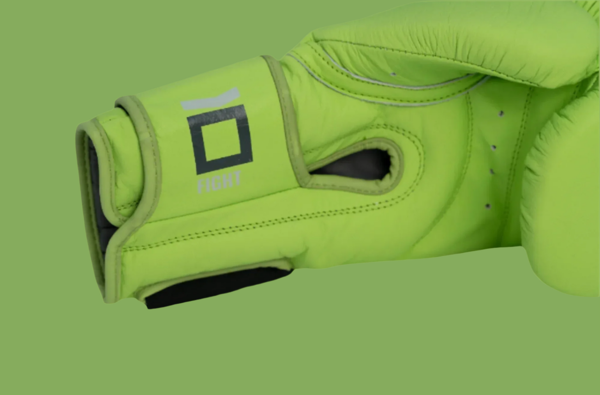 Active Green RUSHIO boxing Gloves